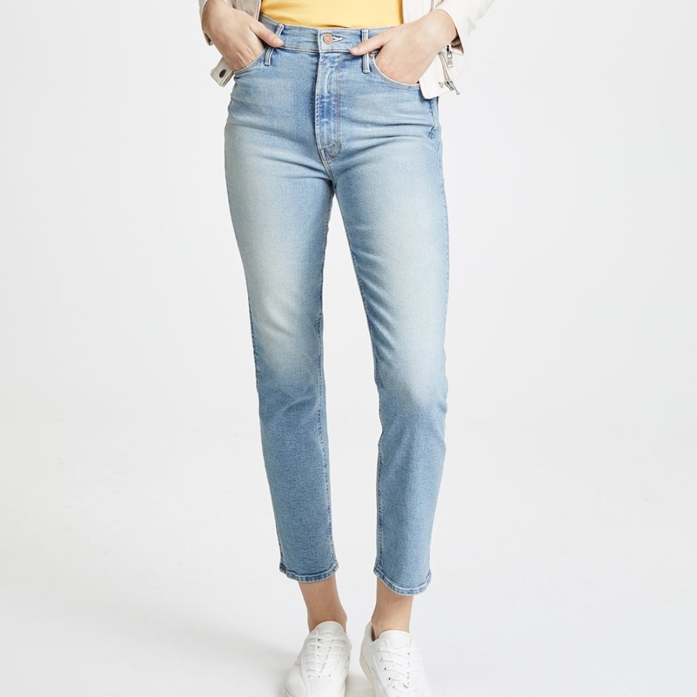 MOTHER The Dazzler Ankle Jeans Ready to Roll